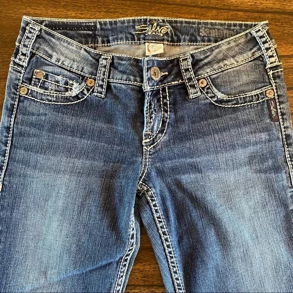 Silver Jeans Santorini size W27 - Picture 2 of 6